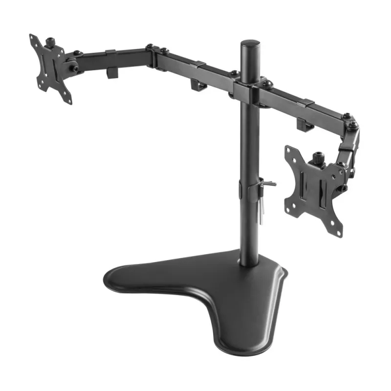 Techly ICA-LCD 2524 Monitorhalterung / -ständer 81,3 cm (32 Zoll) Tisch Schwarz