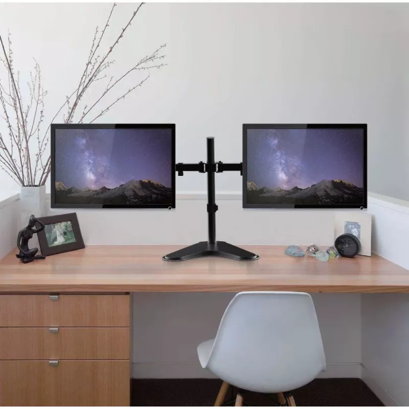 Techly ICA-LCD 2524 Monitorhalterung / -ständer 81,3 cm (32 Zoll) Tisch Schwarz