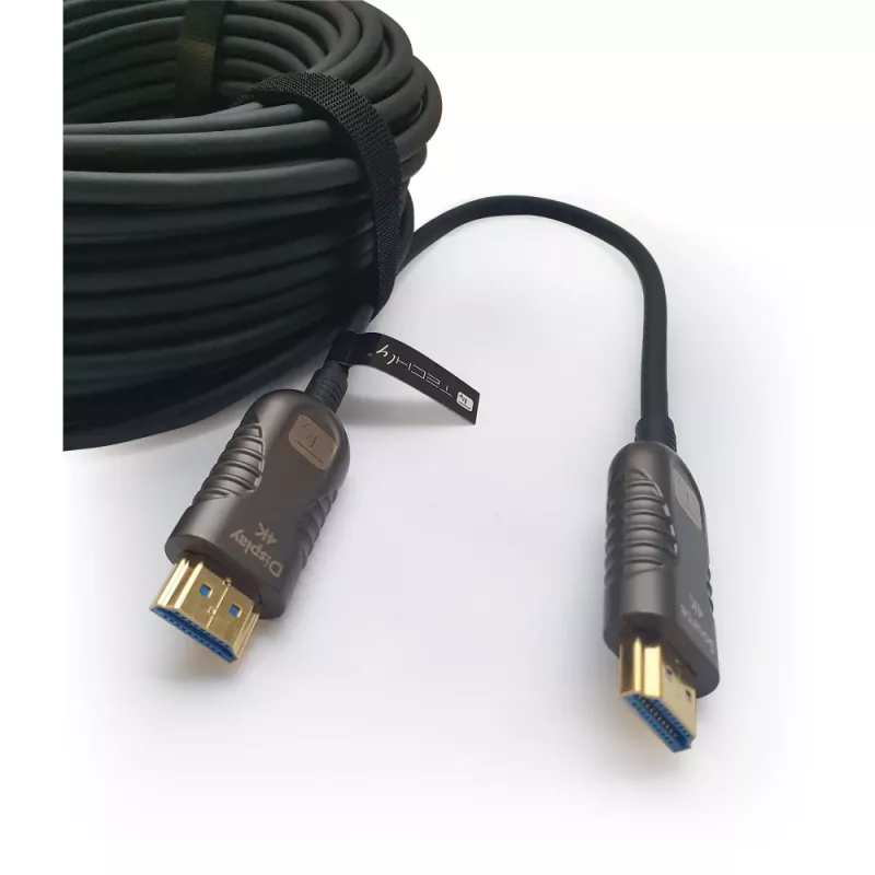 Techly ICOC HDMI-HY2-070 HDMI-Kabel 70 m HDMI Typ A (Standard) Schwarz
