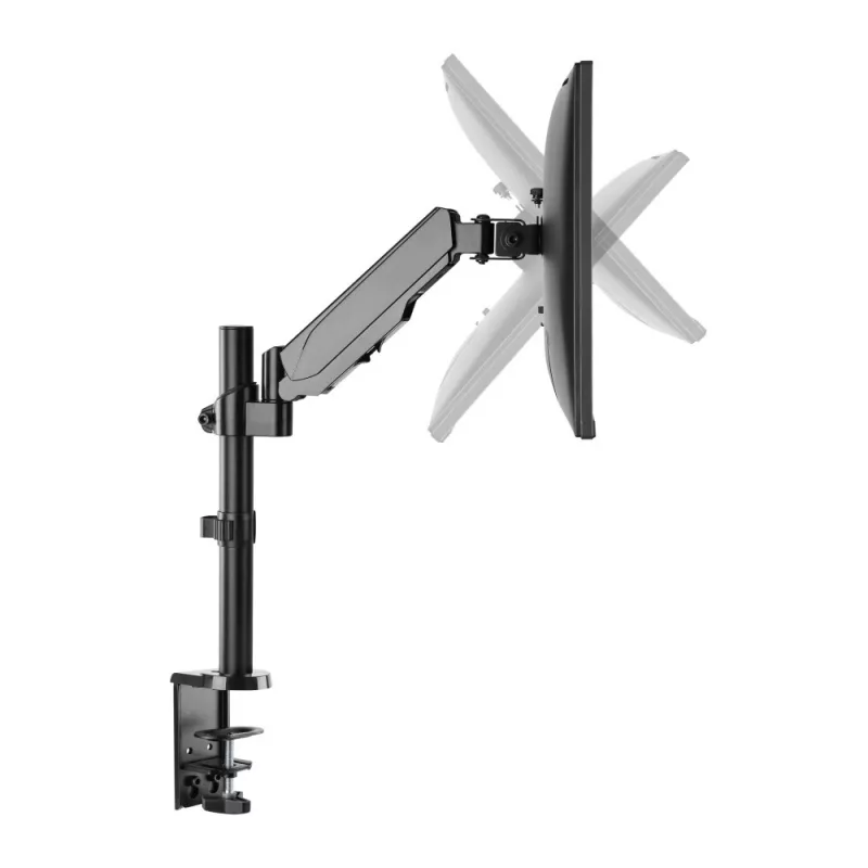 Techly ICA-LCD 515B Monitorhalterung / Ständer 81,3 cm (32 Zoll) Schreibtisch Schwarz