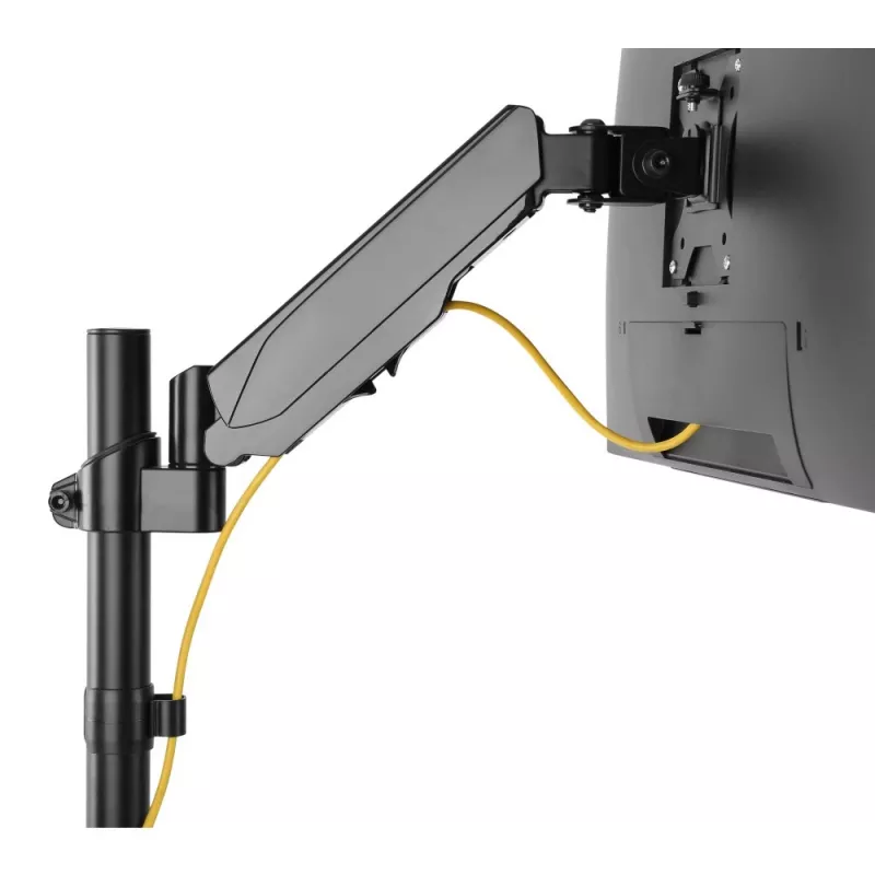 Techly ICA-LCD 515B Monitorhalterung / Ständer 81,3 cm (32 Zoll) Schreibtisch Schwarz
