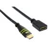 Techly HDMI High Speed mit Ethernet Verlängerungskabel 4K 60Hz M/B 3,0 m