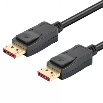 Techly ICOC DSP-A14-010NT DisplayPort-Kabel 1 m Schwarz