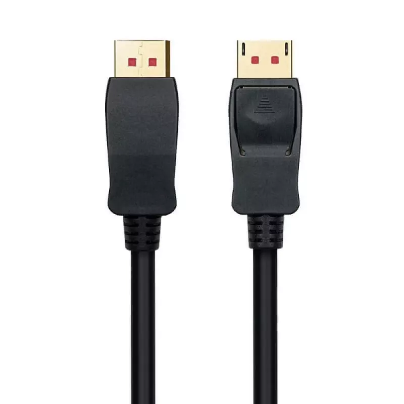 Techly ICOC DSP-A14-010NT DisplayPort-Kabel 1 m Schwarz