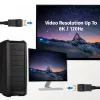 Techly ICOC DSP-A14-010NT DisplayPort-Kabel 1 m Schwarz