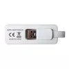 Techly IDATA USB-ETGIGA-3A USB 3.0 Gigabit-Ethernet-Netzwerkadapter