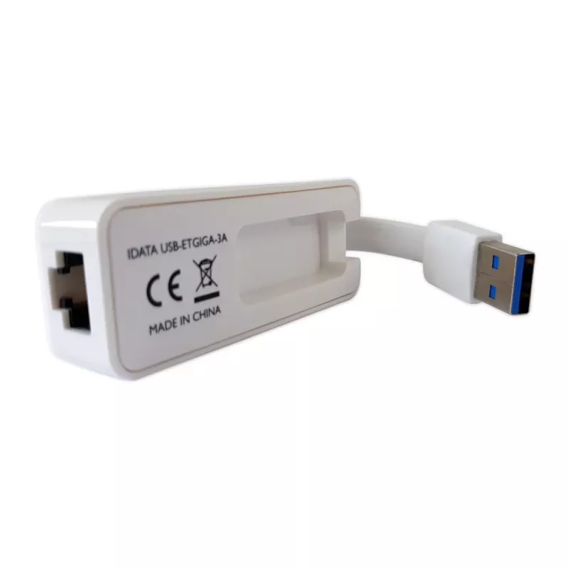 Techly IDATA USB-ETGIGA-3A USB 3.0 Gigabit-Ethernet-Netzwerkadapter