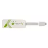 Techly USB 3.1 Type-C auf RJ45 Gigabit Ethernet Adapter, Weiß
