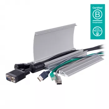 Dataflex Addit Kabelbrücke 90 cm - gerade 412