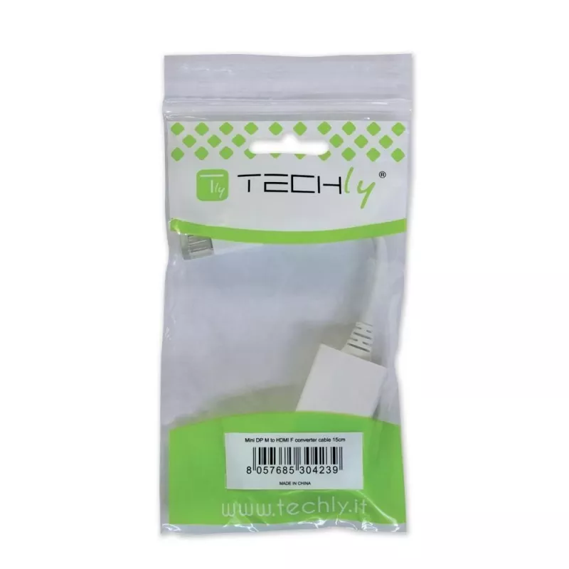 Techly Konverterkabel Adapter USB 3.1 Typ C auf HDMI 1.4, 3.2 Gen 2 (3.1 Gen 2), USB Typ-C, HDMI-Ausgang
