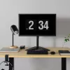 Techly ICA-LCD 2500 Monitorhalterung/-ständer 68,6 cm (27 Zoll) Schreibtisch Schwarz