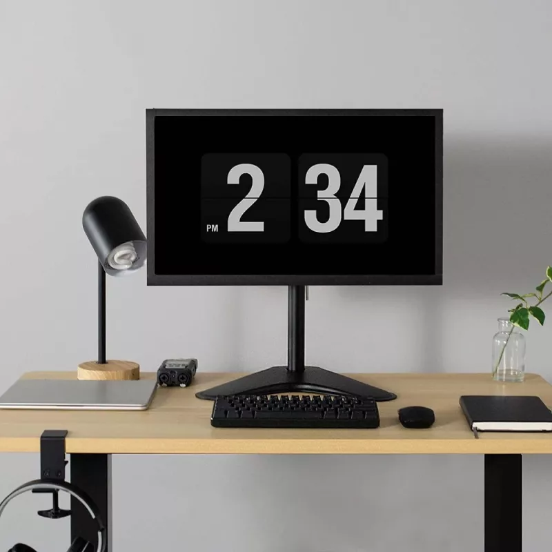 Techly ICA-LCD 2500 Monitorhalterung/-ständer 68,6 cm (27 Zoll) Schreibtisch Schwarz