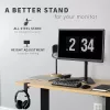 Techly ICA-LCD 2500 Monitorhalterung/-ständer 68,6 cm (27 Zoll) Schreibtisch Schwarz
