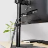 Techly ICA-LCD 2500 Monitorhalterung/-ständer 68,6 cm (27 Zoll) Schreibtisch Schwarz