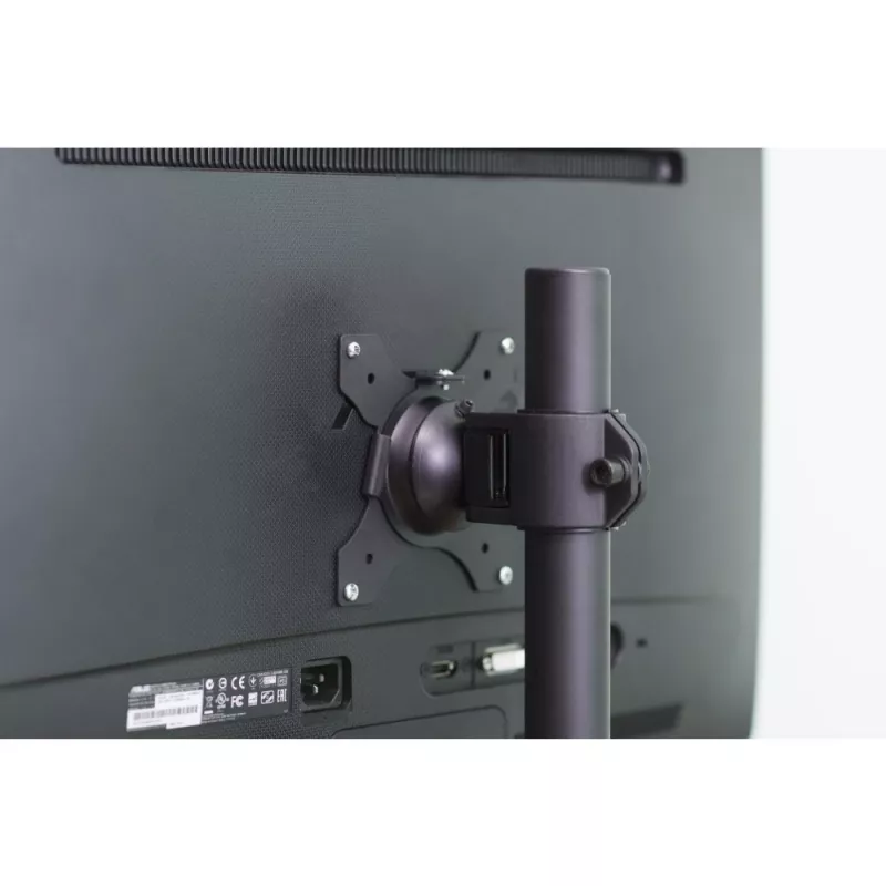 Techly ICA-LCD 2500 Monitorhalterung/-ständer 68,6 cm (27 Zoll) Schreibtisch Schwarz