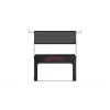 Res-Tech X1-GT RES TABLE, Schwarz, Aluminium, 13 kg, Italien