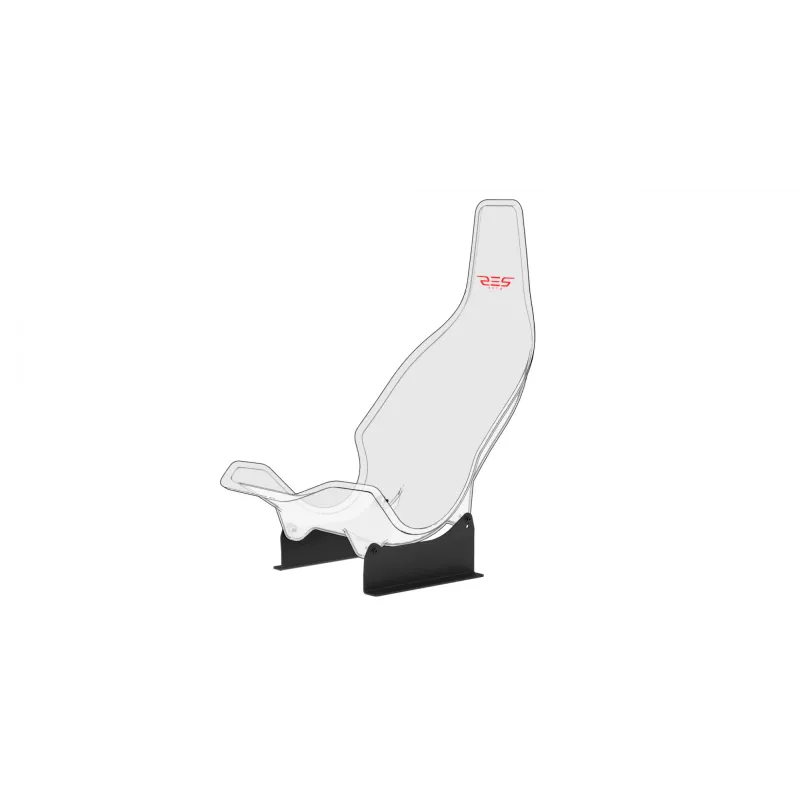 Res-Tech GT CARBON SEAT SUPPORT, Sitzhalterung, Schwarz
