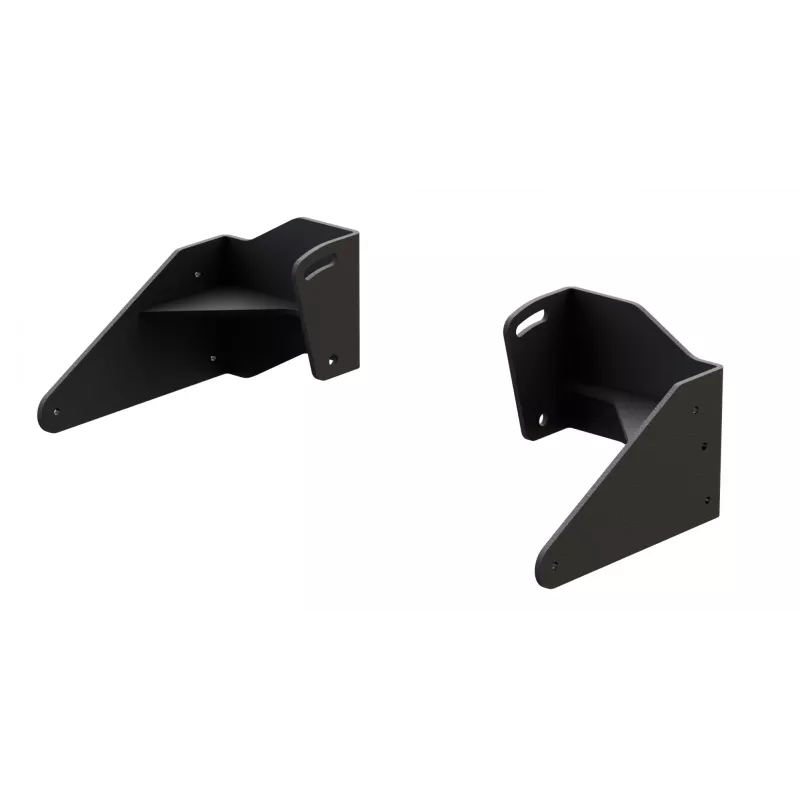 Res-Tech GT DD SUPPORT FANATEC, Racing-Radbasis-Halterung, Schwarz, Stahl