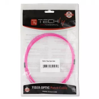 Techly LC/LC Multimode 50/125 OM4 5m Glasfaserkabel ILWL D5-LCLC-050/OM4