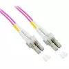 Techly LC/LC Multimode 50/125 OM4 5m Glasfaserkabel ILWL D5-LCLC-050/OM4