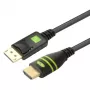 Techly DisplayPort auf HDMI Kabelkonverter 2 m ICOC DSP-H-020