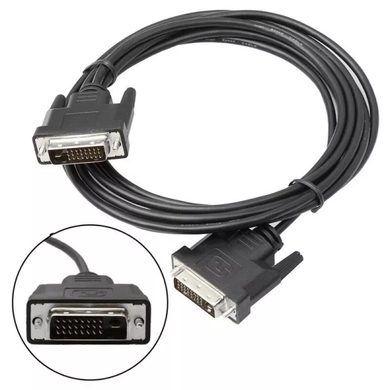 Techly Monitorkabel DVI digital M/M Dual Link 1,8 m (DVI-D) ICOC DVI-8100