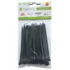 Techly ISWT-14235-BK Nylon-Kabelbinder, 142 x 3,5 mm, 100 Stück, Schwarz