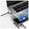 Techly ICOC MU2CC9-005-AL USB-Kabel USB 2.0 0,5 m USB C Grau, Schwarz
