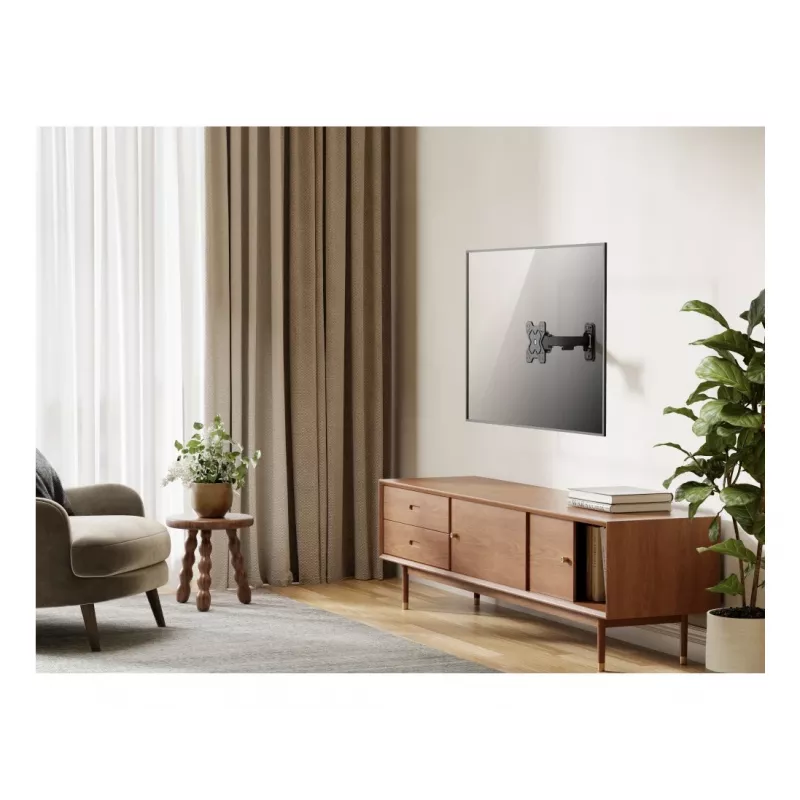 Techly ICA-LCD 421 TV-Wandhalterung/Ständer 106.7 cm (42 Zoll) Schwarz
