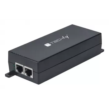 Techly I-SWHUB 3000STY2 PoE-Adapter Fast Ethernet, Gigabit Ethernet