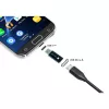 Techly IADAP USBC-MBKT Kabel-Gender-Changer Micro-USB Schwarz