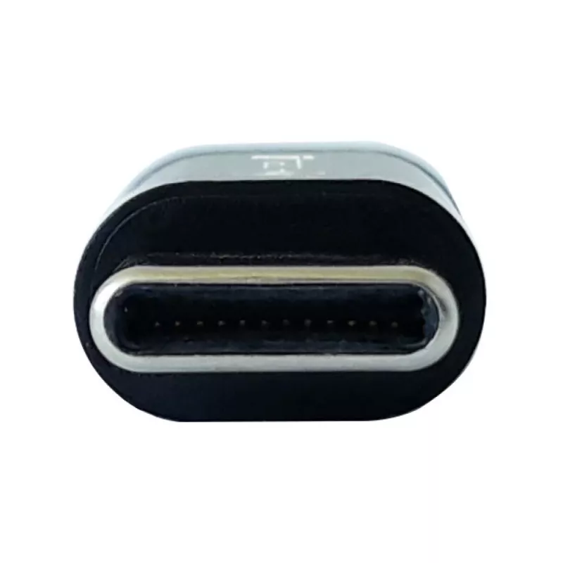 Techly IADAP USBC-MBKT Kabel-Gender-Changer Micro-USB Schwarz