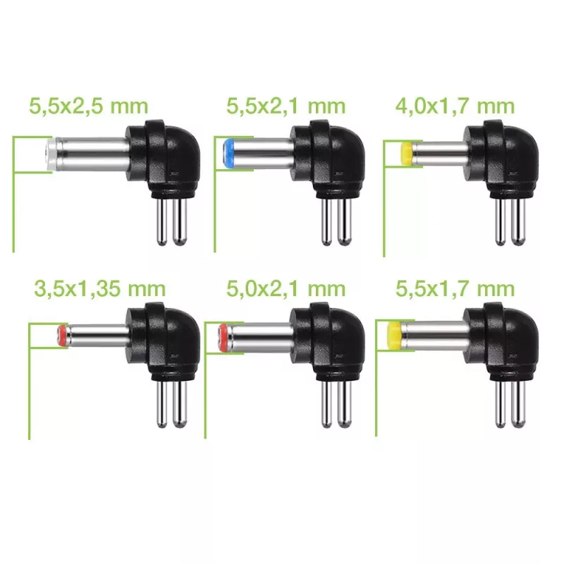 Techly IPW-NTS2250G2 Netzteil/Wechselrichter Indoor 27 W Schwarz