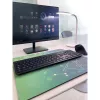 Techly ICA-MP GLASS1 Mauspad Gaming-Mauspad Grün