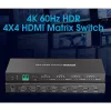 Techly IDATA HDMI-MX44 Matrix-Switcher AV-Matrix-Switcher 4 W