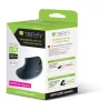 Techly IM 1100-VM-B vertikale kabellose optische Maus, 2,4 GHz RF, 3200 DPI