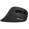 Techly IM 1100-VM-B vertikale kabellose optische Maus, 2,4 GHz RF, 3200 DPI