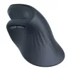 Techly IM 1100-VM-B vertikale kabellose optische Maus, 2,4 GHz RF, 3200 DPI