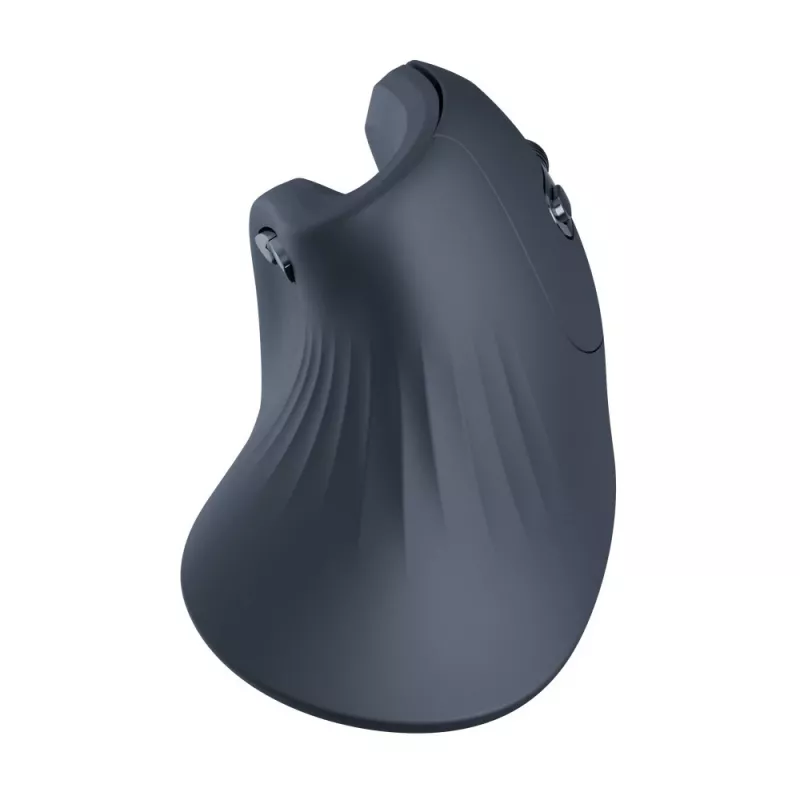 Techly IM 1100-VM-B vertikale kabellose optische Maus, 2,4 GHz RF, 3200 DPI