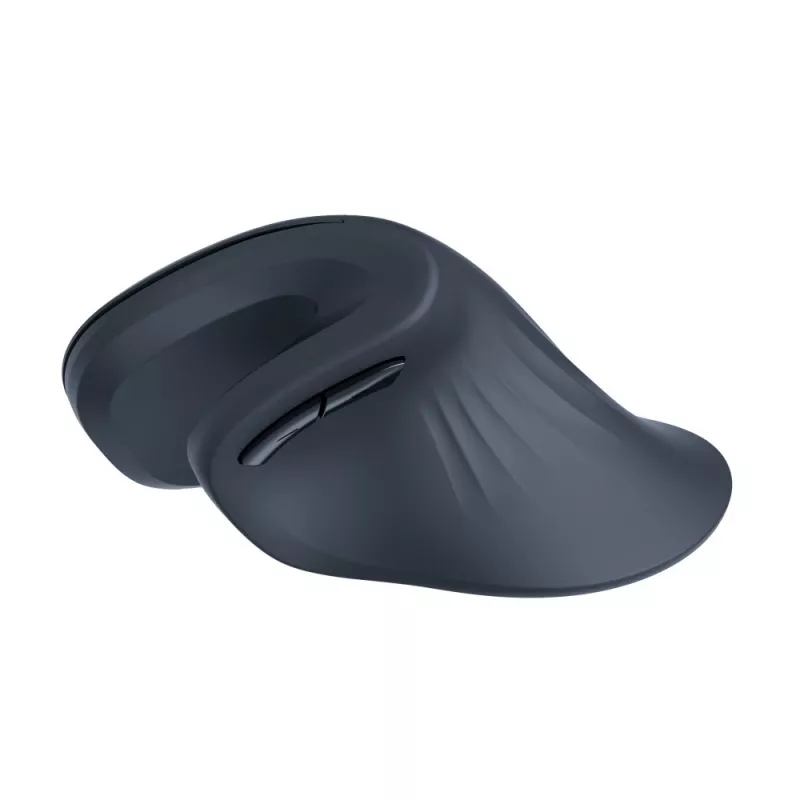 Techly IM 1100-VM-B vertikale kabellose optische Maus, 2,4 GHz RF, 3200 DPI
