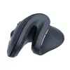 Techly IM 1100-VM-B vertikale kabellose optische Maus, 2,4 GHz RF, 3200 DPI