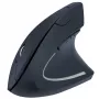 Techly IM 1200-VM-B vertikale kabellose optische Maus, 2,4 GHz RF, 1600 DPI