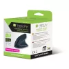 Techly IM 1200-VM-B vertikale kabellose optische Maus, 2,4 GHz RF, 1600 DPI