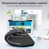 Techly IM 1200-VM-B vertikale kabellose optische Maus, 2,4 GHz RF, 1600 DPI