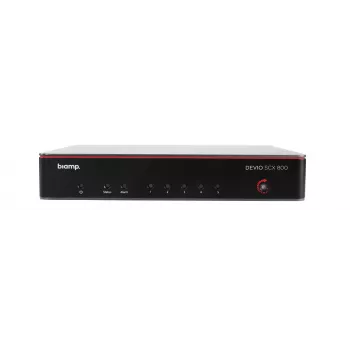 Biamp Devio SCX 800, 48 kHz, 150 W, 100 - 240 V, Vereinigte Staaten, 5A992, 206 mm