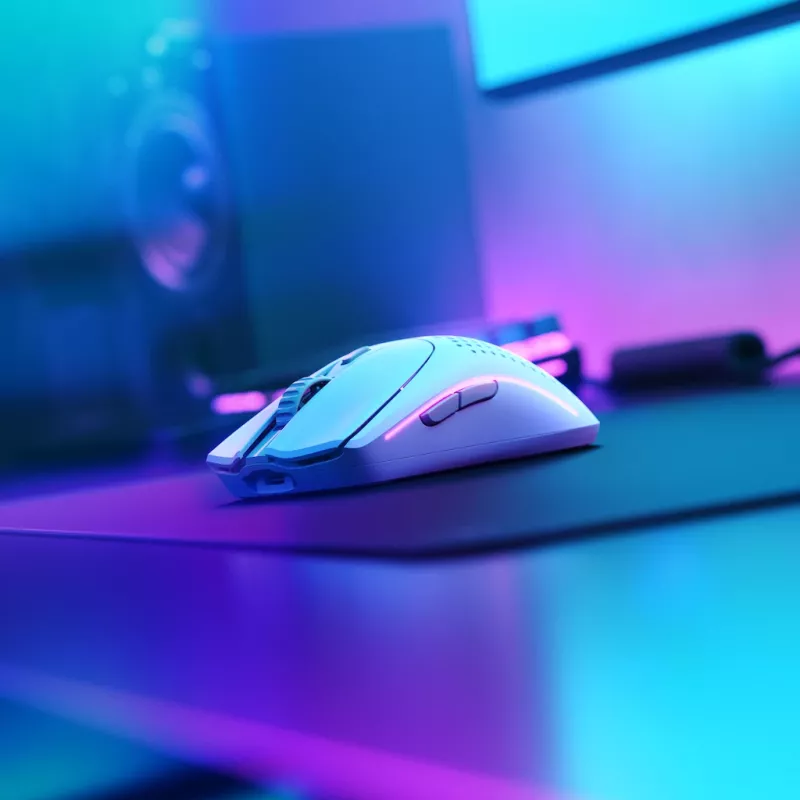 Glorious Gaming Glorious Model O Wireless 2 – Mattweiß, Rechtshänder, Laser, RF Wireless + USB Typ-C, 26000 DPI, 1 ms, Weiß