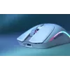 Glorious Gaming Glorious Model O Wireless 2 – Mattweiß, Rechtshänder, Laser, RF Wireless + USB Typ-C, 26000 DPI, 1 ms, Weiß