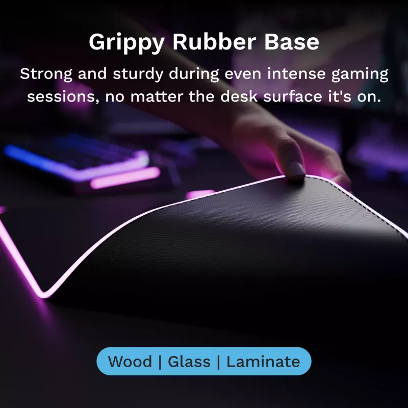 Glorious Gaming GLORIOUS Maus PAD 2 GLED - XL EXTENDED - SCHWARZ
