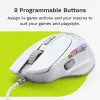 Glorious Gaming Glorious Model I2 Wired – Weiß, Rechtshänder, Optisch, USB Typ-A, 26000 DPI, Weiß