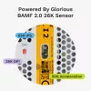 Glorious Gaming Glorious Model I2 Wired – Weiß, Rechtshänder, Optisch, USB Typ-A, 26000 DPI, Weiß